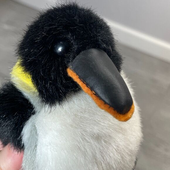 Vintage 1994 K&M International Mini Emperor Penguin Plush Stuffed Animal NEW - Picture 7 of 12